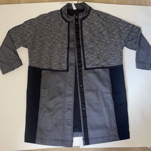 Lululemon Grey Cocoon Car Coat